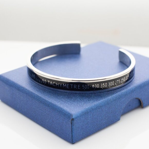 Stainless Steel Watch Cuff Bracelet Bangle - Picture 9 of 9